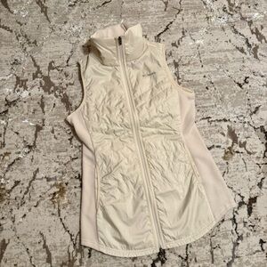 Columbia Women's Beige Quilted Long Vest